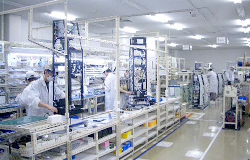 日本フェンオール　長野工場生産ライン